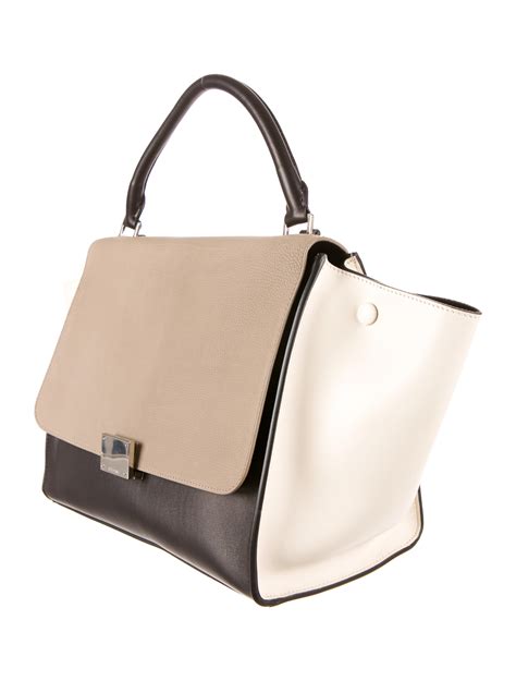 celine trapeze tricolor|Celine Handle Bags .